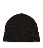 Wool Ribbed Logo Beanie GOODS Harrods   