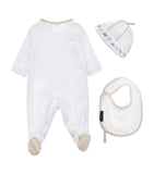 All-In-One, Hat and Bib Set (1-9 Months) GOODS Harrods   