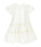 Taffeta Magnolia Appliqué Dress (2-12 Years) GOODS Harrods   