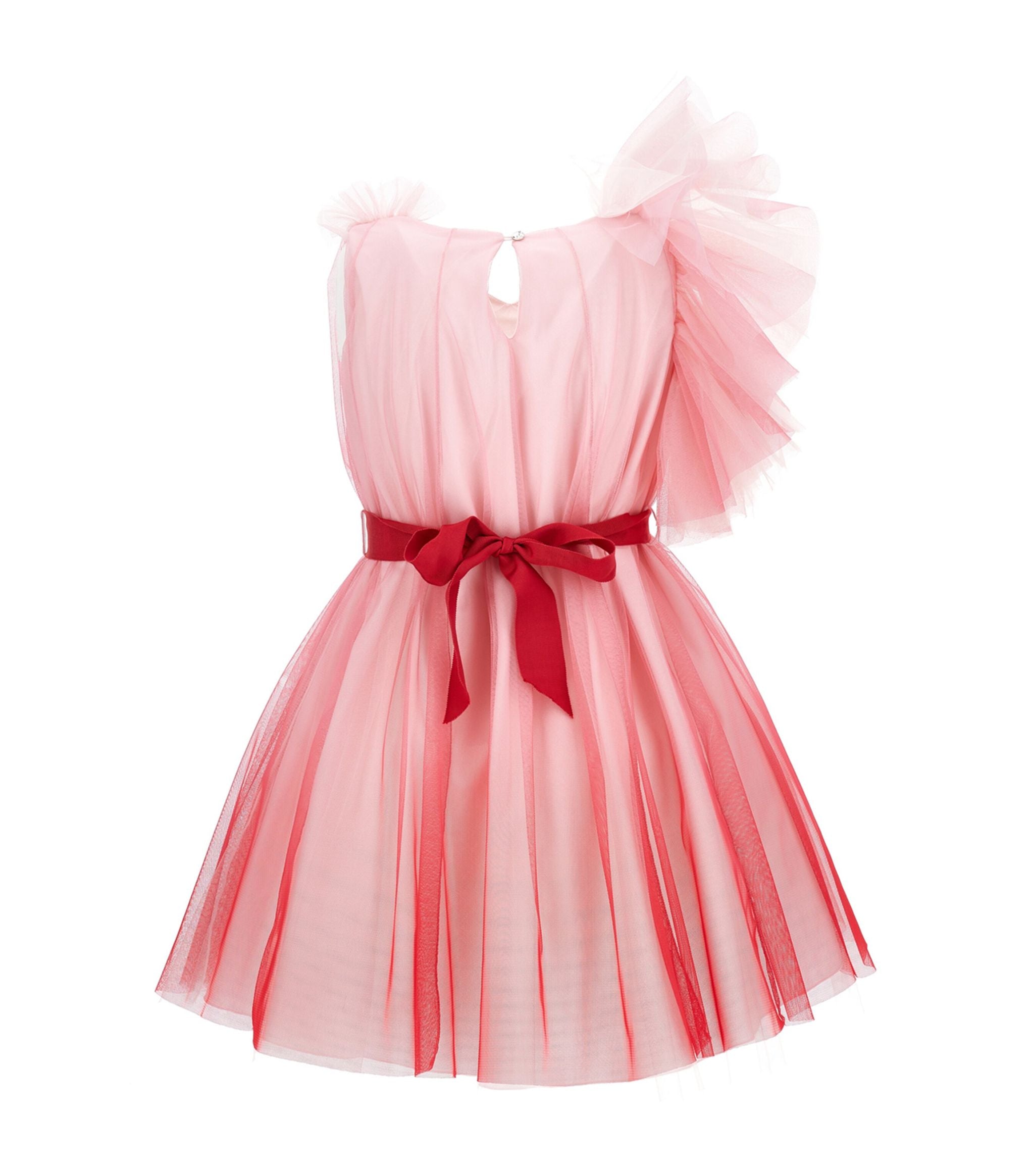 Tulle Belted Dress (2-12 Years) GOODS Harrods   