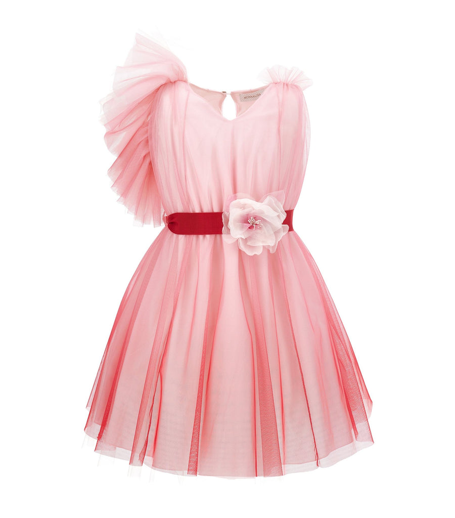 Tulle Belted Dress (2-12 Years)