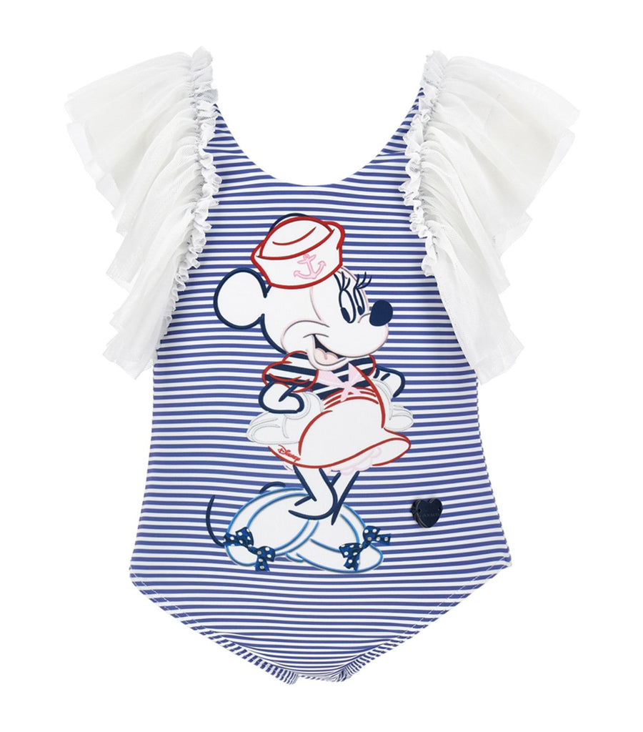 x Disney Striped Minnie Mouse Swimsuit (3-36 Months)