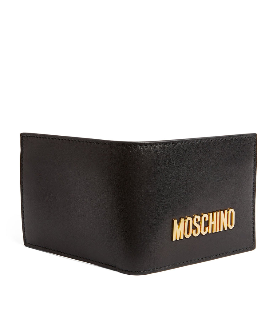 Leather Logo Bifold Wallet