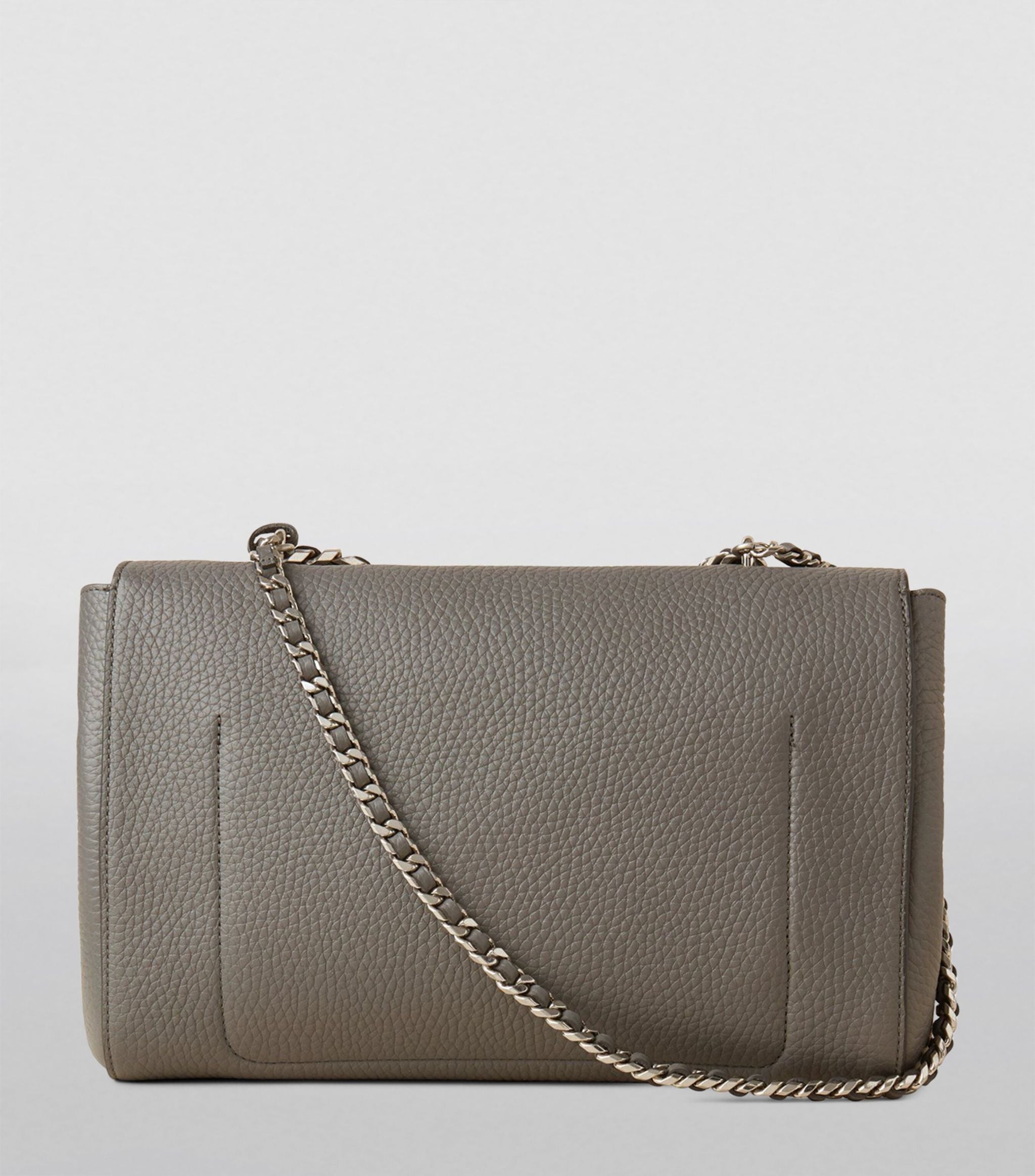 Medium Grained Leather Lily Top-Handle Bag GOODS Harrods   