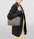 Medium Grained Leather Lily Top-Handle Bag GOODS Harrods   