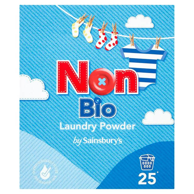 Sainsbury's Non Bio Laundry Powder 1.625kg (25 Washes)