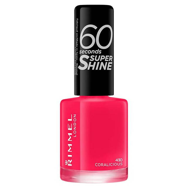 Rimmel London 60 Seconds Super Shine 430 Coralicious 8ml