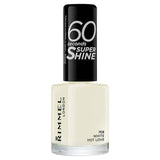 Rimmel London 60 Seconds Super Shine 708 White Hot Love Nail Polish 8ml All Sainsburys   