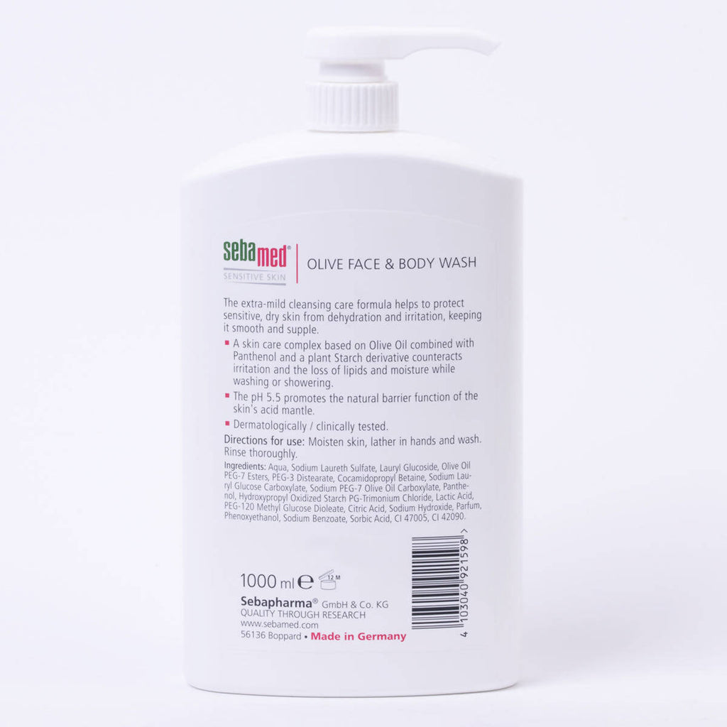 Sebamed Face & Body Wash, 1L