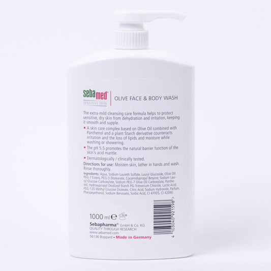 Sebamed Face & Body Wash, 1L Bath & Shower Costco UK   