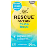 Bach Rescue Fresh & Focus Vegan Capsules x30 Vitamins Minerals & Supplements Sainsburys   