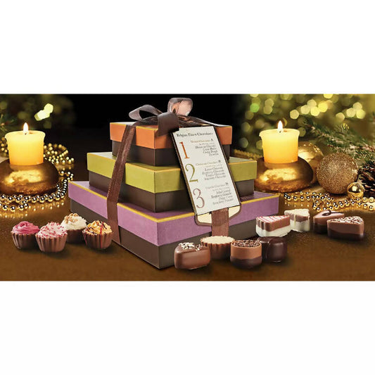 Chocodelice Finest Belgian Chocolates 3 Box Gift Set, 490g - McGrocer