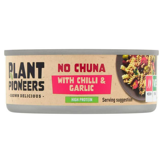 Plant Pioneers No Chuna with Chilli & Garlic 110g Fish Sainsburys   