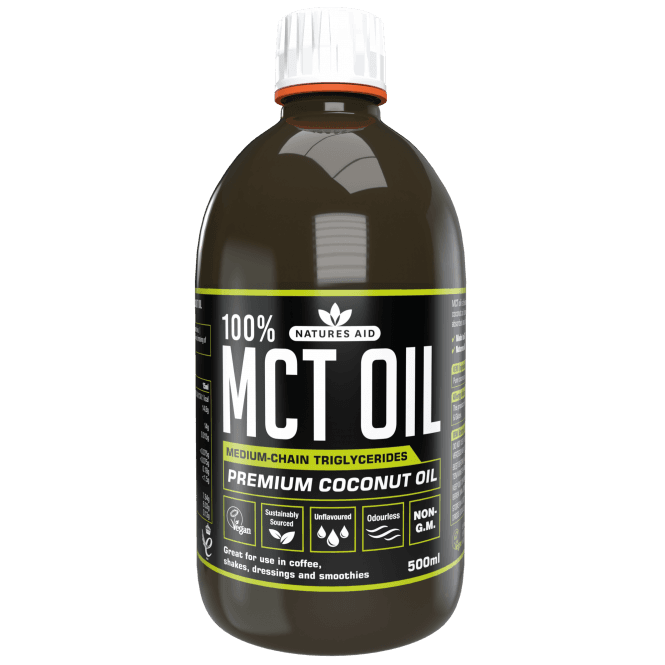 Natures Aid 100% Pure MCT Oil Vegan McGrocer Direct   