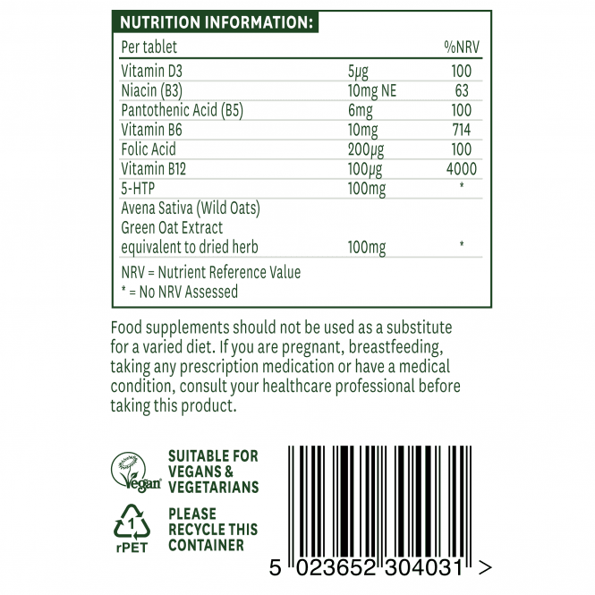 Natures Aid 5-HTP Complex GOODS McGrocer Direct   