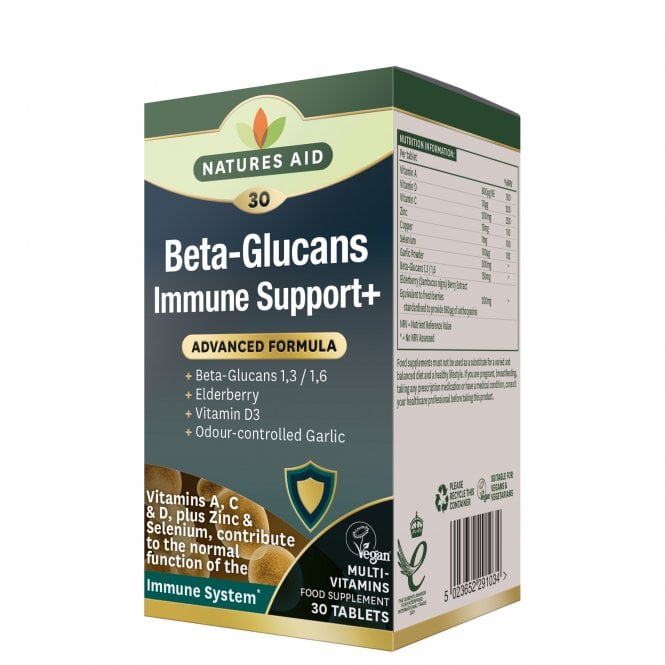 Natures Aid Beta-Glucans Immune Support+