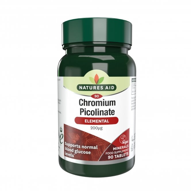 Natures Aid Chromium Picolinate 200ug GOODS McGrocer Direct   