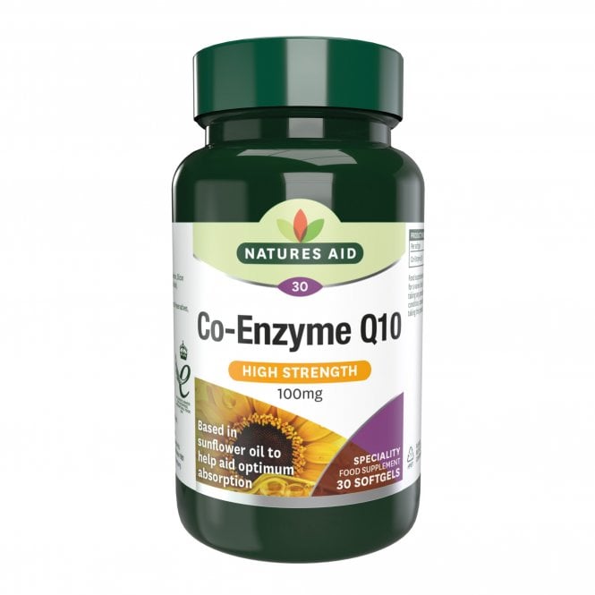 Natures Aid Co-Enzyme Q10 100mg GOODS McGrocer Direct   