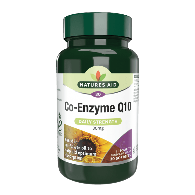 Natures Aid Co-Enzyme Q10 30mg GOODS McGrocer Direct   