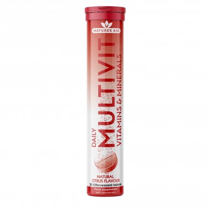 Natures Aid Daily Multivitamin Effervescent