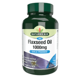 Natures Aid Flaxseed Oil 1000mg GOODS McGrocer Direct   