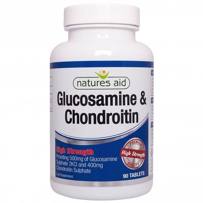 Natures Aid Glucosamine 500mg + Chondroitin 400mg