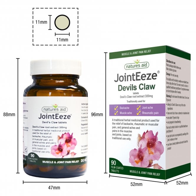 Natures Aid JointEeze (Devil's Claw) GOODS McGrocer Direct   