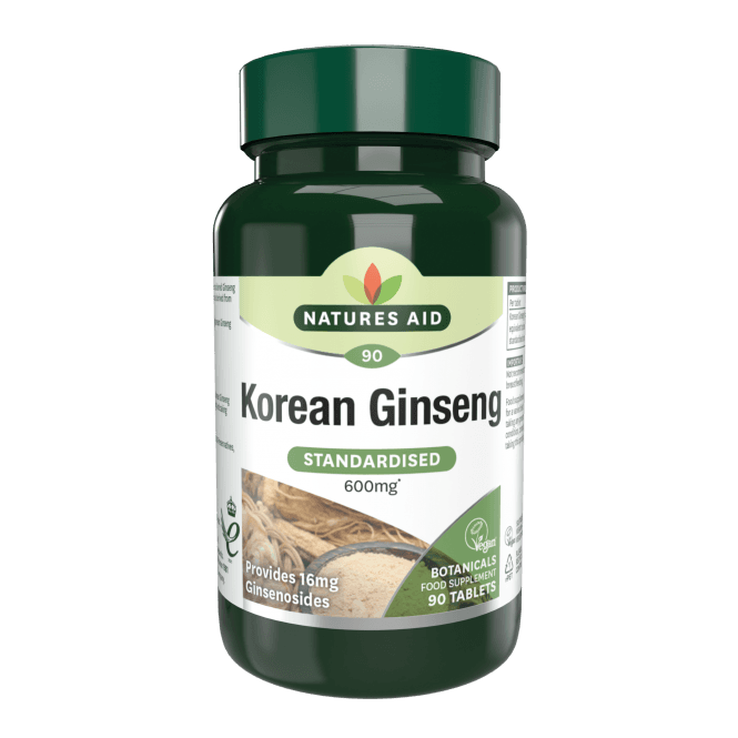 Natures Aid Korean Ginseng GOODS McGrocer Direct   