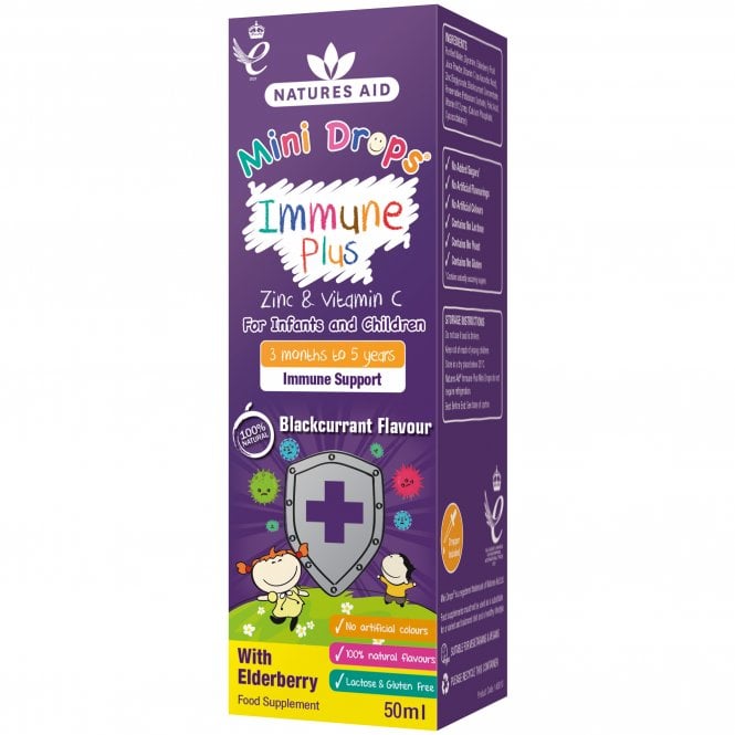 Natures Aid Mini Drops Immune Plus GOODS McGrocer Direct   