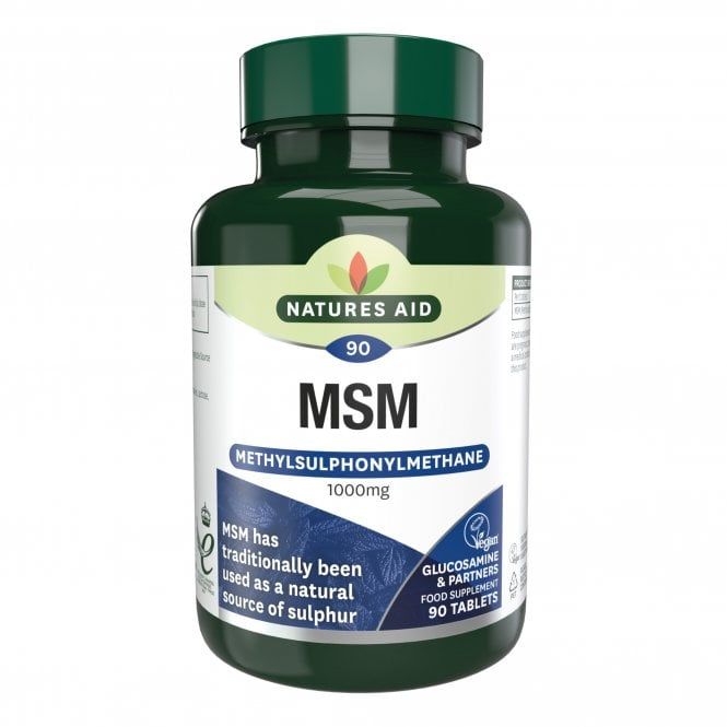 Natures Aid MSM 1000mg Vegan McGrocer Direct Default Title  