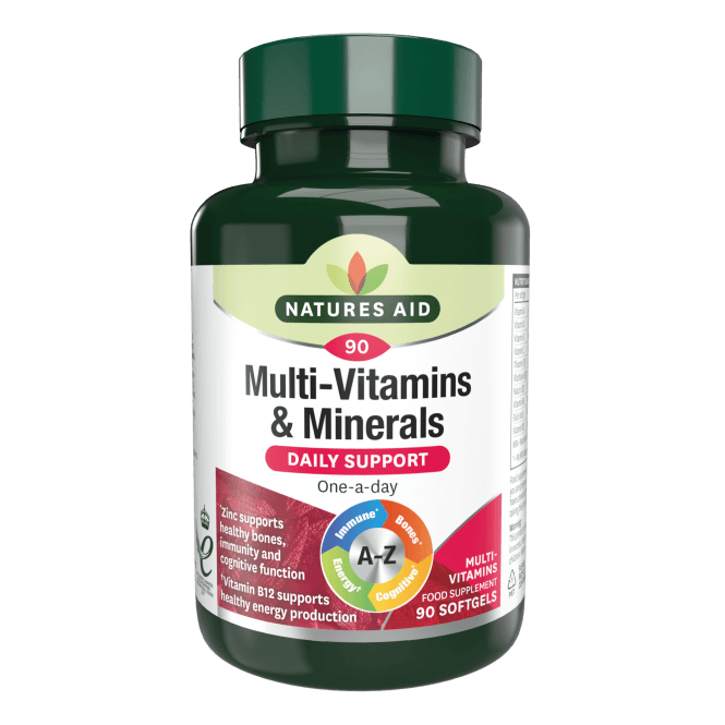 Natures Aid Multi-Vitamins & Minerals (with Iron) GOODS McGrocer Direct   