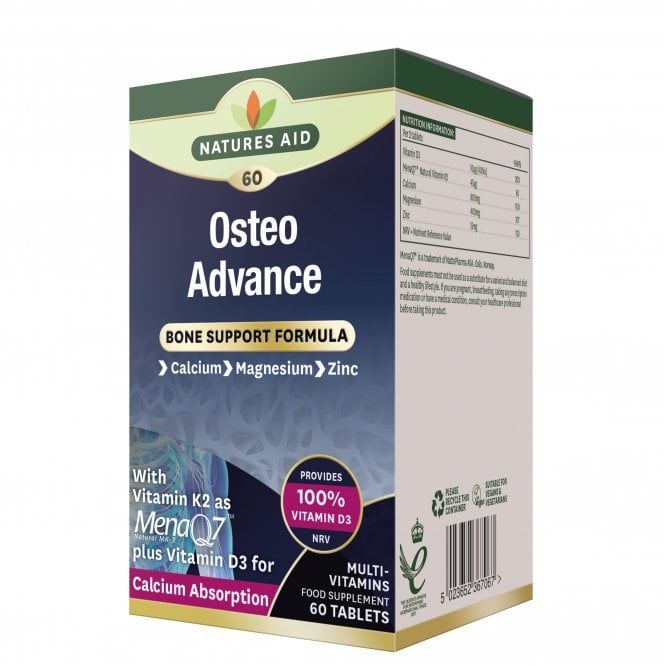 Natures Aid Osteo Advance Vegan McGrocer Direct   