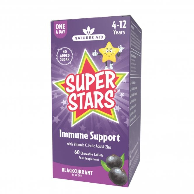 Natures Aid Super Stars Immune Support Children McGrocer Direct   