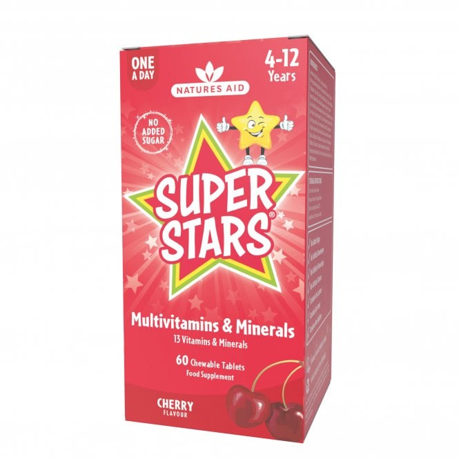 Natures Aid Super Stars Multivitamin Children McGrocer Direct   