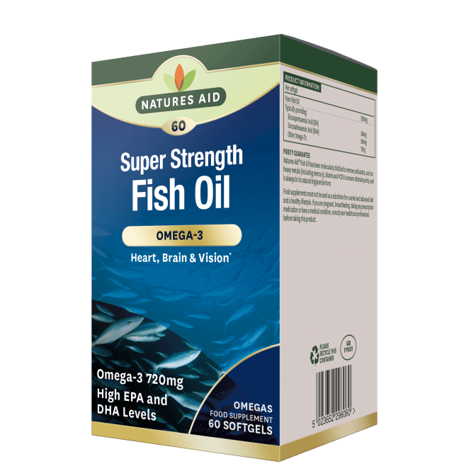 Natures Aid Super Strength Fish Oil GOODS McGrocer Direct   