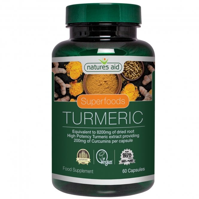 Natures Aid Turmeric 8200mg GOODS McGrocer Direct   