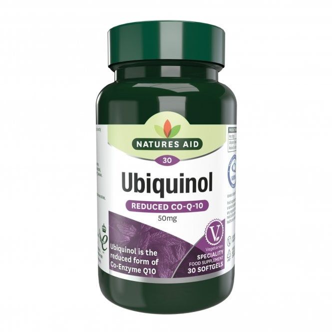 Natures Aid Ubiquinol 50mg