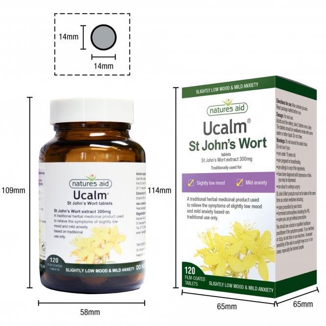 Natures Aid Ucalm (St John's Wort) GOODS McGrocer Direct   