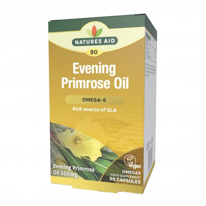 Natures Aid Vegan Evening Primrose Oil Vitamins & Supplements McGrocer Direct   