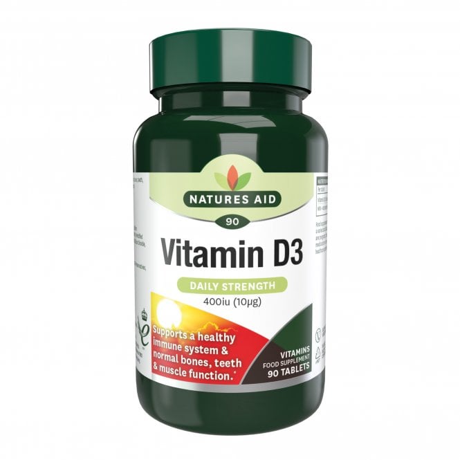 Natures Aid Vitamin D3 400iu