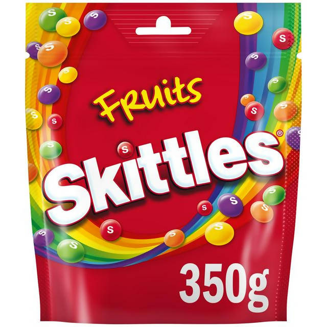 Skittles Fruits Sweets More to Share Pouch Bag 350g