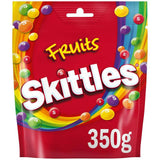 Skittles Fruits Sweets More to Share Pouch Bag 350g - McGrocer
