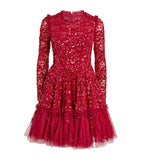 Sequinned Alina Mini Dress GOODS Harrods   