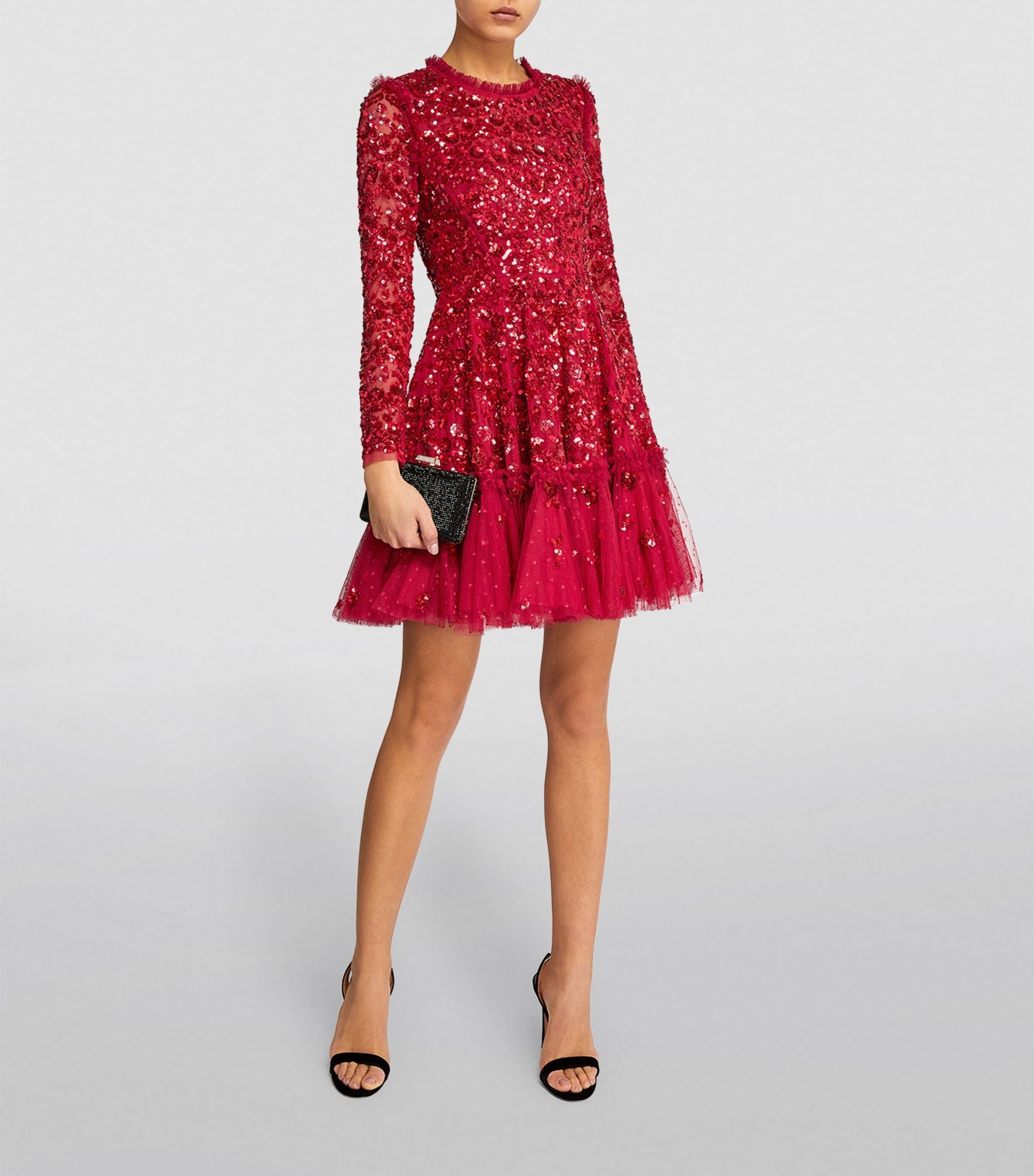 Sequinned Alina Mini Dress GOODS Harrods   