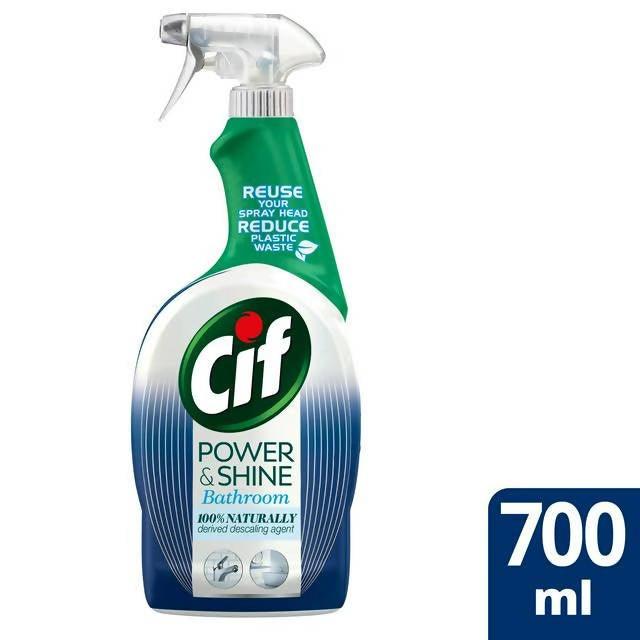 Cif Power & Shine Bathroom Spray 700ml - McGrocer