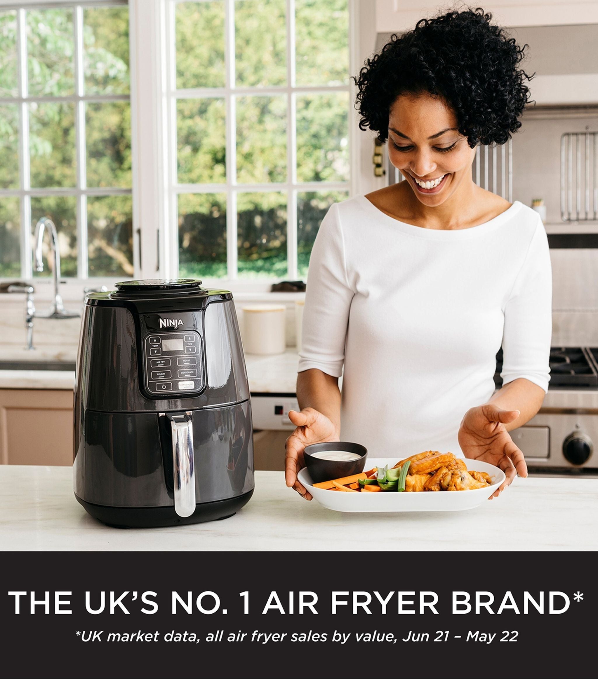 Ninja 3.8L Air Fryer & Dehydrator AF100UK - Callaghans Electrical