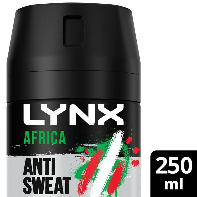 Lynx Africa Anti-perspirant Deodorant Spray for Men 250ml