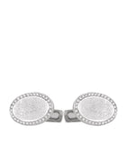 Fingerprint Diamond Cufflinks GOODS Harrods   