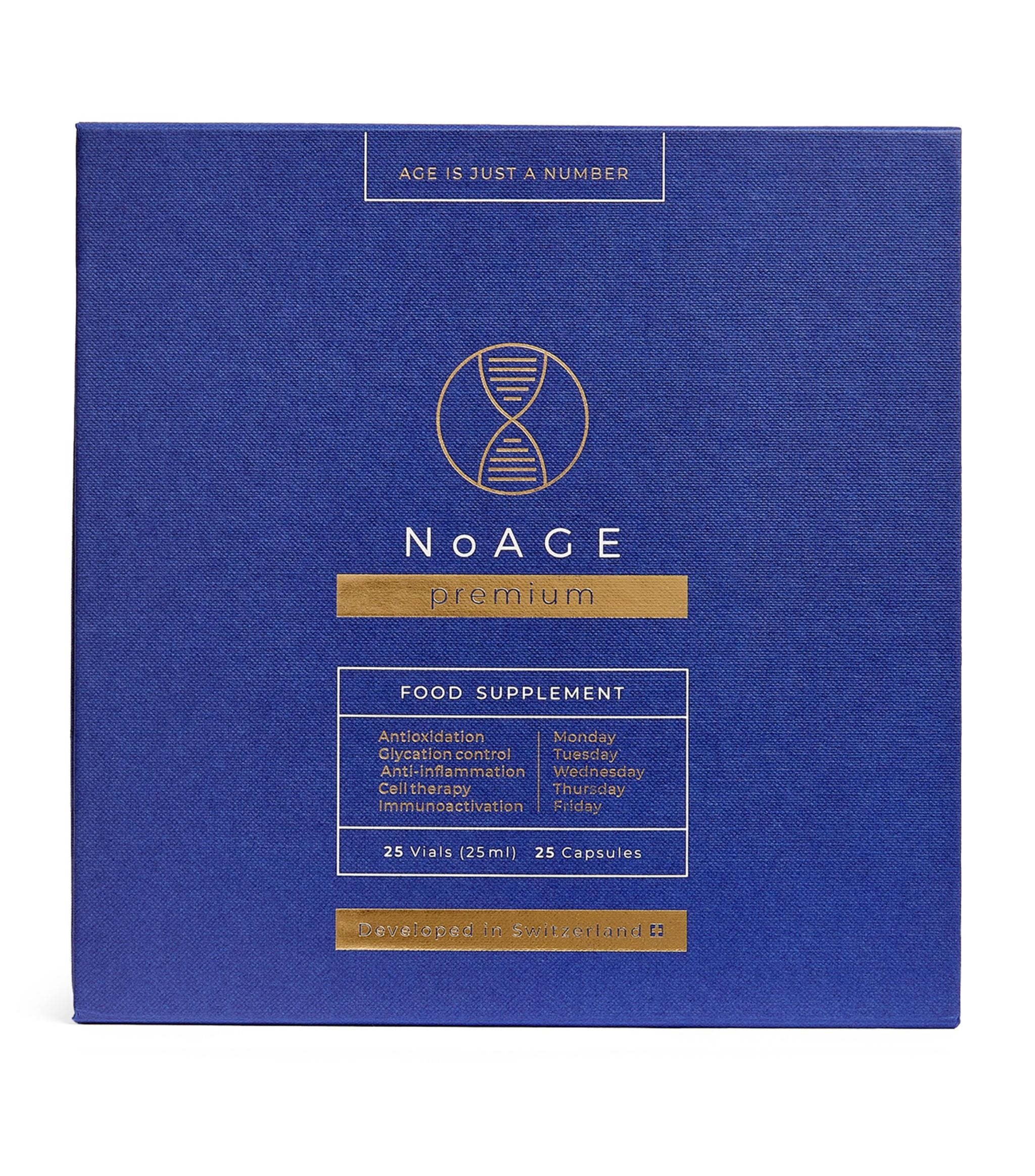 NoAge Premium (25 Vials, 25 Capsules) GOODS Harrods   