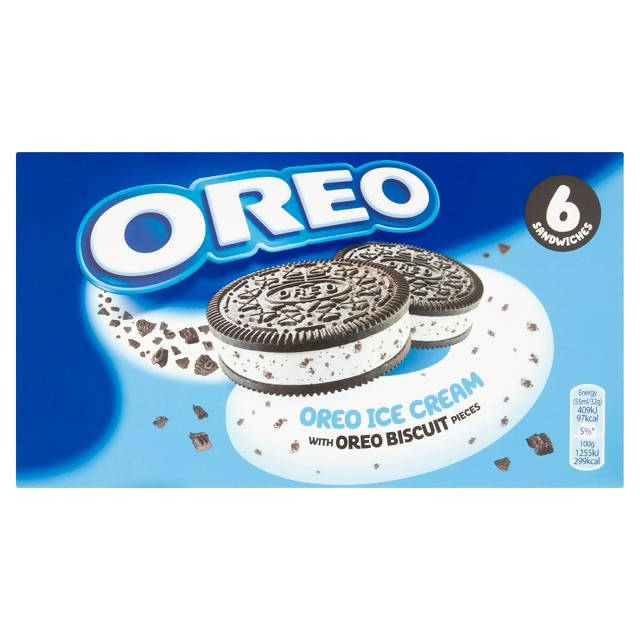 Oreo Ice Cream Sandwich x6 330ml